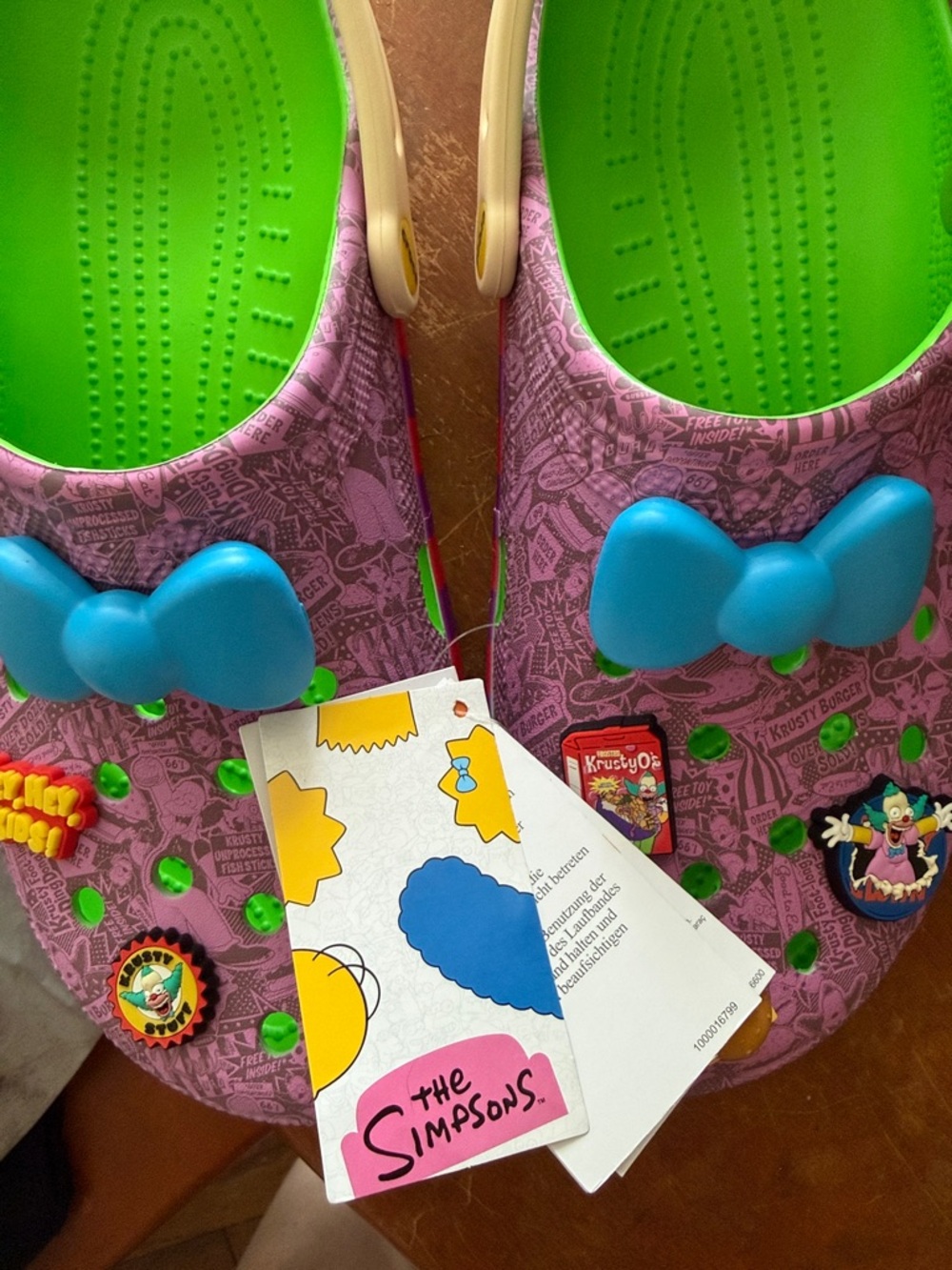 CROCS The Simpsons edition size 12 M Clogs - Picture 9 of 11